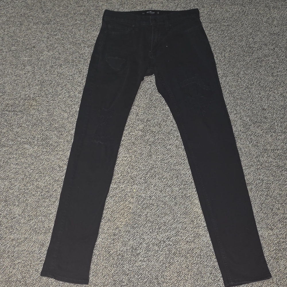 Hollister Men's Dark Slim Straight Jeans